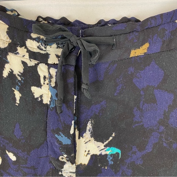 Wilfred (Aritzia) Marais Crepe Watercolour Floral Print Trouser - Picture 3 of 13